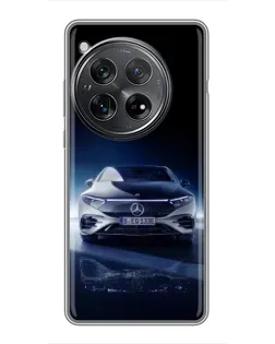 Чехол для Xiaomi Redmi K80 с картинкой «Ночной Mercedes EQ»