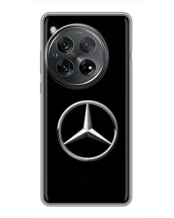 Чехол для Xiaomi Redmi K80 с картинкой «Mercedes классический лого»