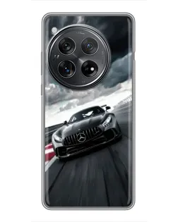 Чехол для Xiaomi Redmi K80 с картинкой «Гоночный Mercedes AMG»
