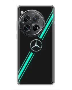 Чехол для Xiaomi Redmi K80 с картинкой «Спортивные линии Mercedes» Чехол для Xiaomi Redmi K80 с картинкой «Спортивные линии Mercedes»