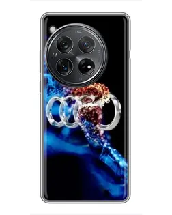 Чохол для Xiaomi Redmi K80 з картинкою «Енергія лого Audi» Чохол для Xiaomi Redmi K80 з картинкою «Енергія лого Audi»