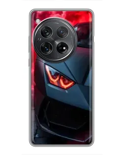 Чехол для Xiaomi Redmi K80 с картинкой «Lamborghini красное сияние»