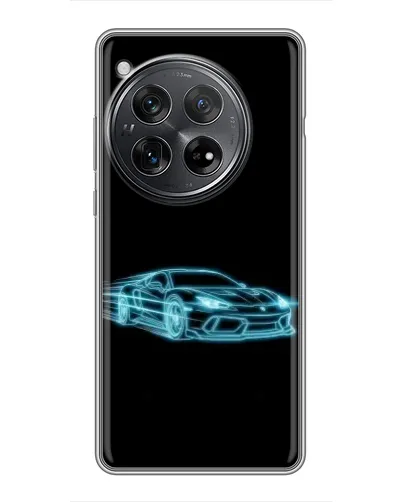 Чехол для Xiaomi Redmi K80 с картинкой «Неоновый контур Lamborghini» Чехол для Xiaomi Redmi K80 с картинкой «Неоновый контур Lamborghini»