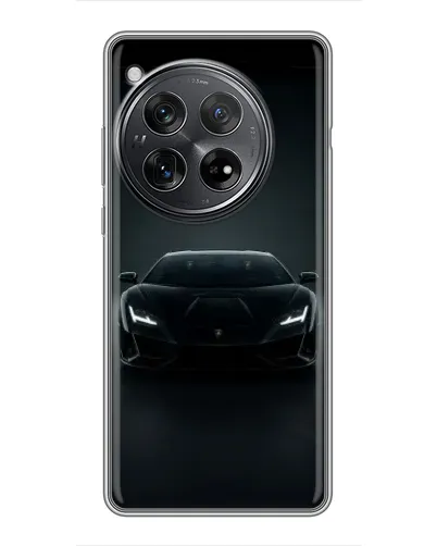 Чехол для Xiaomi Redmi K80 с картинкой «Черный Lamborghini Aventador» Чехол для Xiaomi Redmi K80 с картинкой «Черный Lamborghini Aventador»
