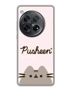 Чохол для Xiaomi Redmi K80 з картинкою «Pusheen логотип»