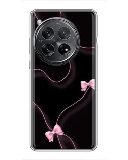 Чехол для Xiaomi Redmi K80 с картинкой «Розовые ленты» Чехол для Xiaomi Redmi K80 с картинкой «Розовые ленты»