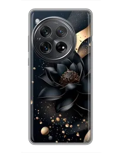 Чохол для Xiaomi Redmi K80 з картинкою «Чорний лотос» Чохол для Xiaomi Redmi K80 з картинкою «Чорний лотос»