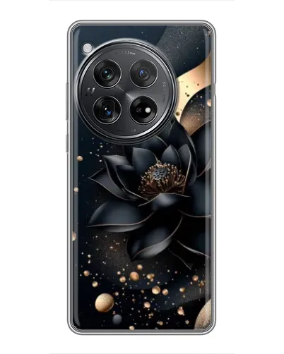 Чехол для Xiaomi Redmi K80 с картинкой «Черный лотос» Чехол для Xiaomi Redmi K80 с картинкой «Черный лотос»