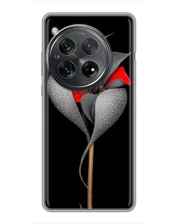 Чохол для Xiaomi Redmi K80 з картинкою «Срібна фантазійна квітка» Чохол для Xiaomi Redmi K80 з картинкою «Срібна фантазійна квітка»