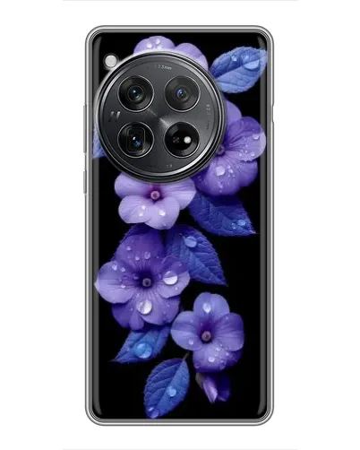 Чехол для Xiaomi Redmi K80 с картинкой «Фиолетовые цветы с росою» Чехол для Xiaomi Redmi K80 с картинкой «Фиолетовые цветы с росою»