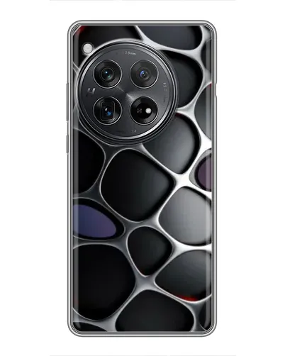 Чехол для Xiaomi Redmi K80 с картинкой «Объемная темная решетка» Чехол для Xiaomi Redmi K80 с картинкой «Объемная темная решетка»