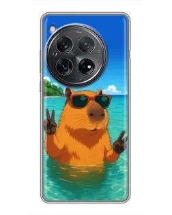 Чохол для Xiaomi Redmi K80 з картинкою «Морська капібара» Чохол для Xiaomi Redmi K80 з картинкою «Морська капібара»
