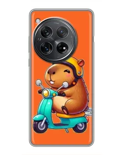 Чохол для Xiaomi Redmi K80 з картинкою «Капібара на скутері» Чохол для Xiaomi Redmi K80 з картинкою «Капібара на скутері»