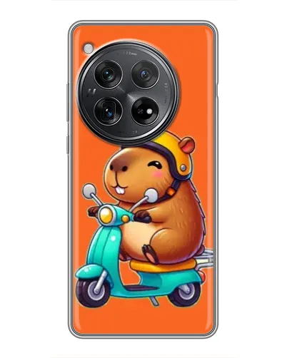 Чехол для Xiaomi Redmi K80 с картинкой «Капибара на скутере»