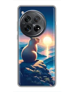 Чохол для Xiaomi Redmi K80 з картинкою «Захід сонця з капібарою» Чохол для Xiaomi Redmi K80 з картинкою «Захід сонця з капібарою»