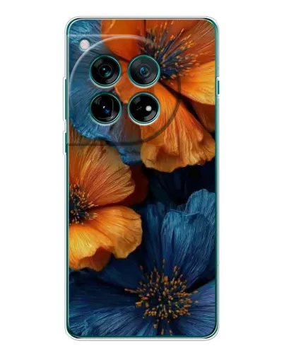 Чохол для Xiaomi Redmi K90 Pro Max з картинкою «Яскрава синьо-помаранчева флора» Чохол для Xiaomi Redmi K90 Pro Max з картинкою «Яскрава синьо-помаранчева флора»