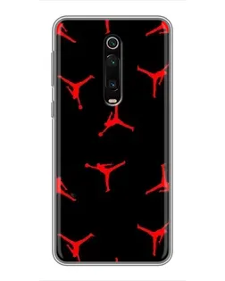 Чехол для Xiaomi Mi 9T Pro с картинкой «Jordan Red Pattern»