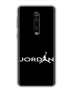 Чехол для Xiaomi Mi 9T Pro с картинкой «Jordan White Logo»