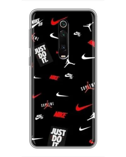 Чехол для Xiaomi Mi 9T Pro с картинкой «Nike Mix Pattern» Чехол для Xiaomi Mi 9T Pro с картинкой «Nike Mix Pattern»