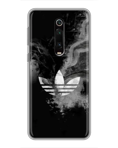 Чехол для Xiaomi Mi 9T Pro с картинкой «Абстрактный дым Adidas»