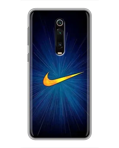 Чехол для Xiaomi Mi 9T Pro с картинкой «Синий пульс Nike» Чехол для Xiaomi Mi 9T Pro с картинкой «Синий пульс Nike»