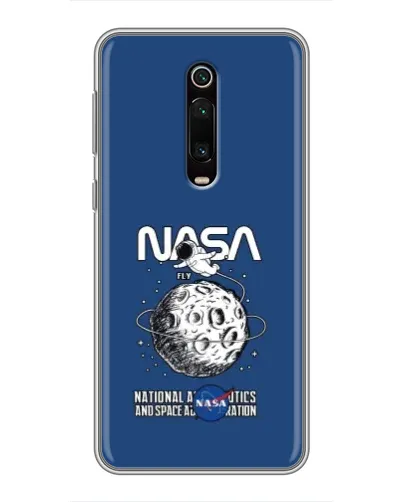 Чехол для Xiaomi Mi 9T Pro с картинкой «NASA — лунная миссия»