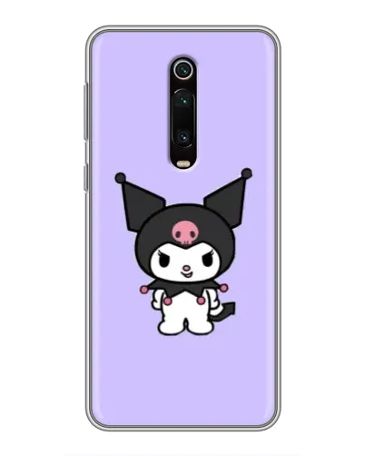 Чехол для Xiaomi Mi 9T Pro с картинкой «Kuromi — нежный фиолетовый»
