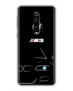 Чехол для Xiaomi Mi 9T Pro с картинкой «Минималистичный принт BMW M3» Чехол для Xiaomi Mi 9T Pro с картинкой «Минималистичный принт BMW M3»