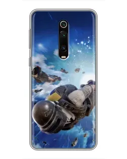 Чехол для Xiaomi Mi 9T Pro с картинкой «Десант PUBG — прыжок» Чехол для Xiaomi Mi 9T Pro с картинкой «Десант PUBG — прыжок»