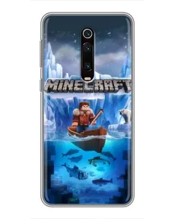 Чехол для Xiaomi Mi 9T Pro с картинкой «Minecraft ледяной мир» Чехол для Xiaomi Mi 9T Pro с картинкой «Minecraft ледяной мир»