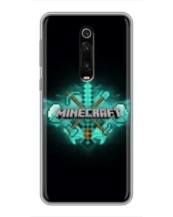 Чехол для Xiaomi Mi 9T Pro с картинкой «Minecraft Diamond лого» Чехол для Xiaomi Mi 9T Pro с картинкой «Minecraft Diamond лого»