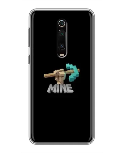 Чехол для Xiaomi Mi 9T Pro с картинкой «Алмазная кирка»