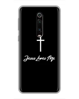 Чехол для Xiaomi Mi 9T Pro с картинкой «Иисус любит тебя»