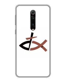 Чехол для Xiaomi Mi 9T Pro с картинкой «Рыба и крест»
