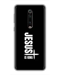 Чехол для Xiaomi Mi 9T Pro с картинкой «Вертикаль веры Jesus»