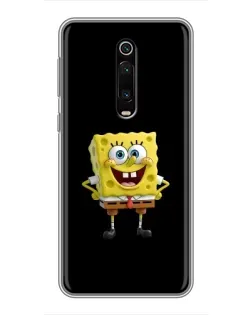 Чехол для Xiaomi Mi 9T Pro с картинкой «Классический Губка Боб»