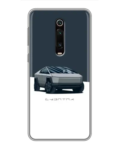 Чехол для Xiaomi Mi 9T Pro с картинкой «Серебристый Cybertruck Tesla» Чехол для Xiaomi Mi 9T Pro с картинкой «Серебристый Cybertruck Tesla»