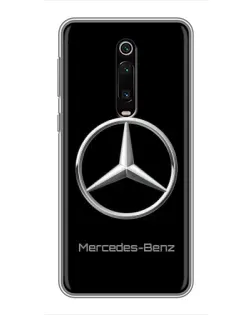 Чехол для Xiaomi Mi 9T Pro с картинкой «Mercedes Silver Logo»