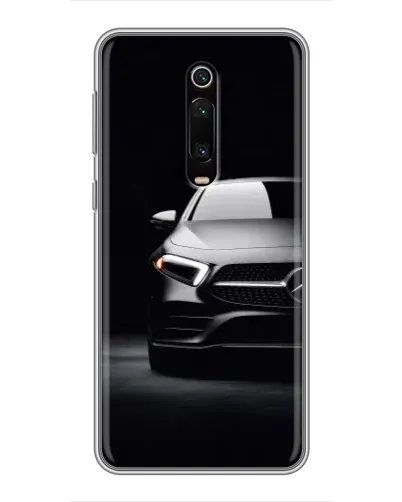 Чехол для Xiaomi Mi 9T Pro с картинкой «Свет фар Mercedes»