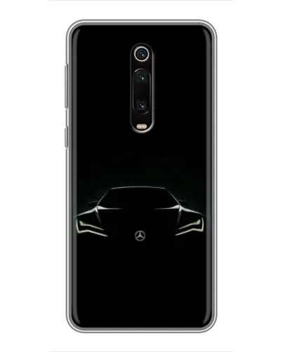 Чехол для Xiaomi Mi 9T Pro с картинкой «Mercedes — силуэт авто» Чехол для Xiaomi Mi 9T Pro с картинкой «Mercedes — силуэт авто»