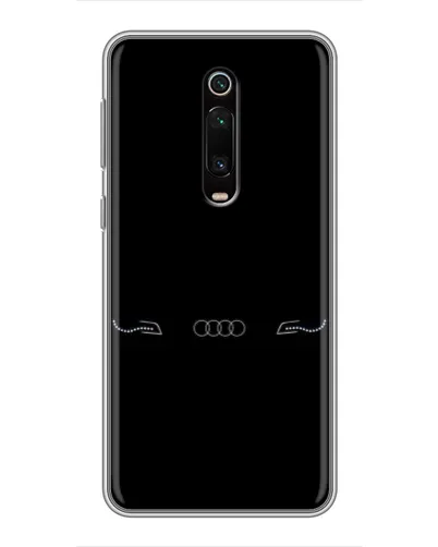 Чехол для Xiaomi Mi 9T Pro с картинкой «Audi — световой подпись»