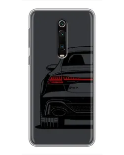 Чехол для Xiaomi Mi 9T Pro с картинкой «Задняя часть Audi — арт»