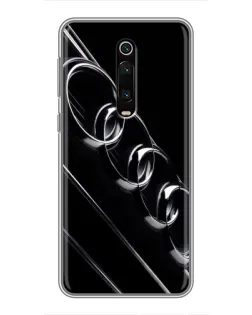 Чехол для Xiaomi Mi 9T Pro с картинкой «Audi — абстрактные кольца»