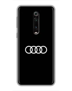 Чехол для Xiaomi Mi 9T Pro с картинкой «Audi White Logo»