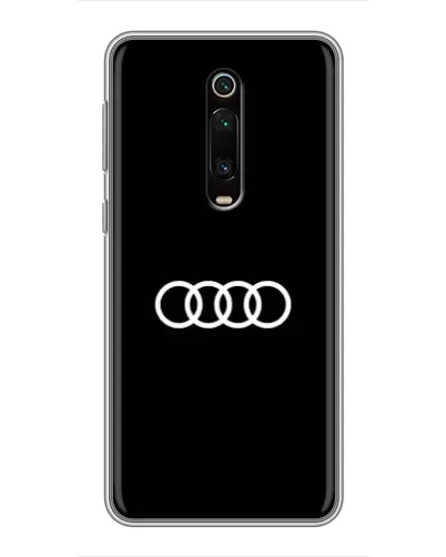 Чехол для Xiaomi Mi 9T Pro с картинкой «Audi White Logo»