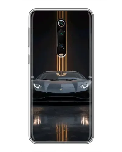 Чехол для Xiaomi Mi 9T Pro с картинкой «Lamborghini золотые линии» Чехол для Xiaomi Mi 9T Pro с картинкой «Lamborghini золотые линии»