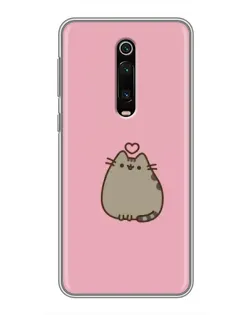 Чехол для Xiaomi Mi 9T Pro с картинкой «Pusheen сердце» Чехол для Xiaomi Mi 9T Pro с картинкой «Pusheen сердце»