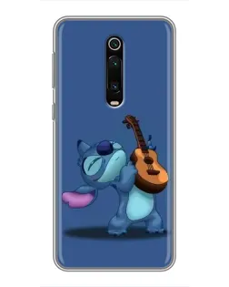 Чехол для Xiaomi Mi 9T Pro с картинкой «Стич с укулеле»