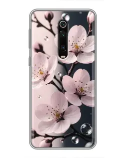 Чехол для Xiaomi Mi 9T Pro с картинкой «Нежная сакура и капли» Чехол для Xiaomi Mi 9T Pro с картинкой «Нежная сакура и капли»