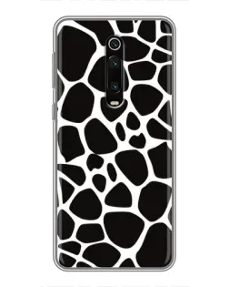Чехол для Xiaomi Mi 9T Pro с картинкой «Черно-белый жираф»